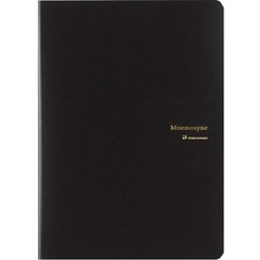 Maruman Mnemosyne Padfolio Notebook, A5, 5.83″ x 8.27″, Premium Black Folder …