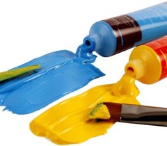 Acrylic Paint set 24 Colours 36ml For Canvas, Wood, Fabric, Leather, Cardboard
