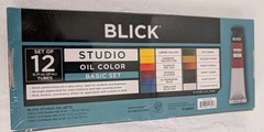 Blick Studio Oil Color Basic Set 12 Tube Set Sealed