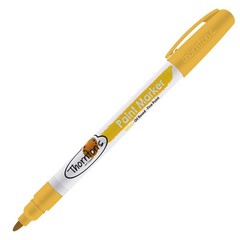 Thornton’s Art Supply Oil-Based Paint Marker, Fine Point, Yellow Ink