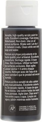 Black Apple Barrel Acrylic Paint 2 oz for Arts & Crafts