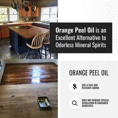 , Orange Peel Oil, Natural Alternative to Odorless Mineral Spirits, Paint Thi…