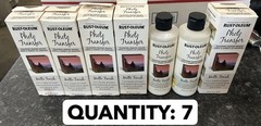 New 7-pack LOT RustOleum specialty Photo Transfer Matte Multi-surface 8-oz