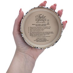 Tyler Diva Scented Candle, 22 oz 22 oz, Creamy White