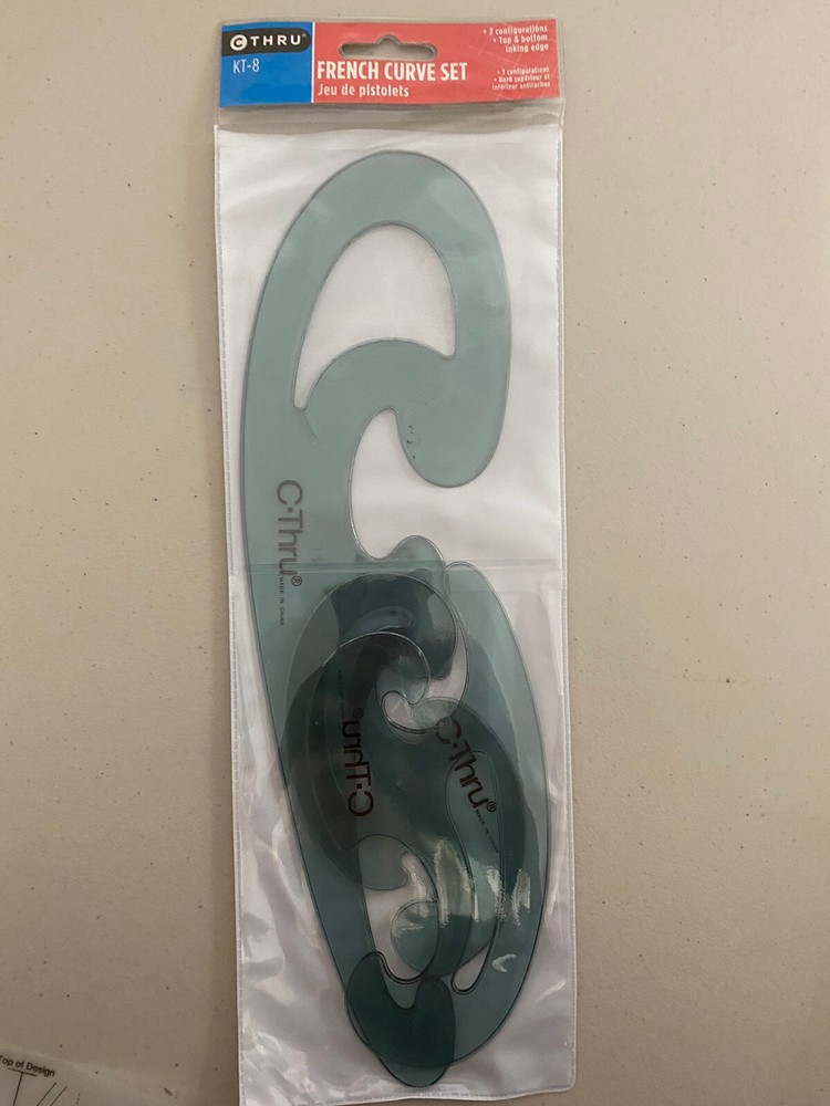 French Curve Set C Thru KT-8
