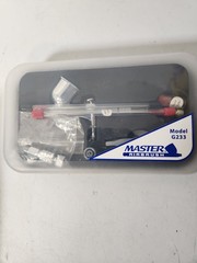 G233 Pro Set Master Gravity Airbrush Kit 3 Fluid Tips, Hobby Auto Paint Nail Art