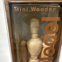 Barnes & Noble Mini Wooden Artist’s Movable Model 6.5” Tall New in Unopened Box