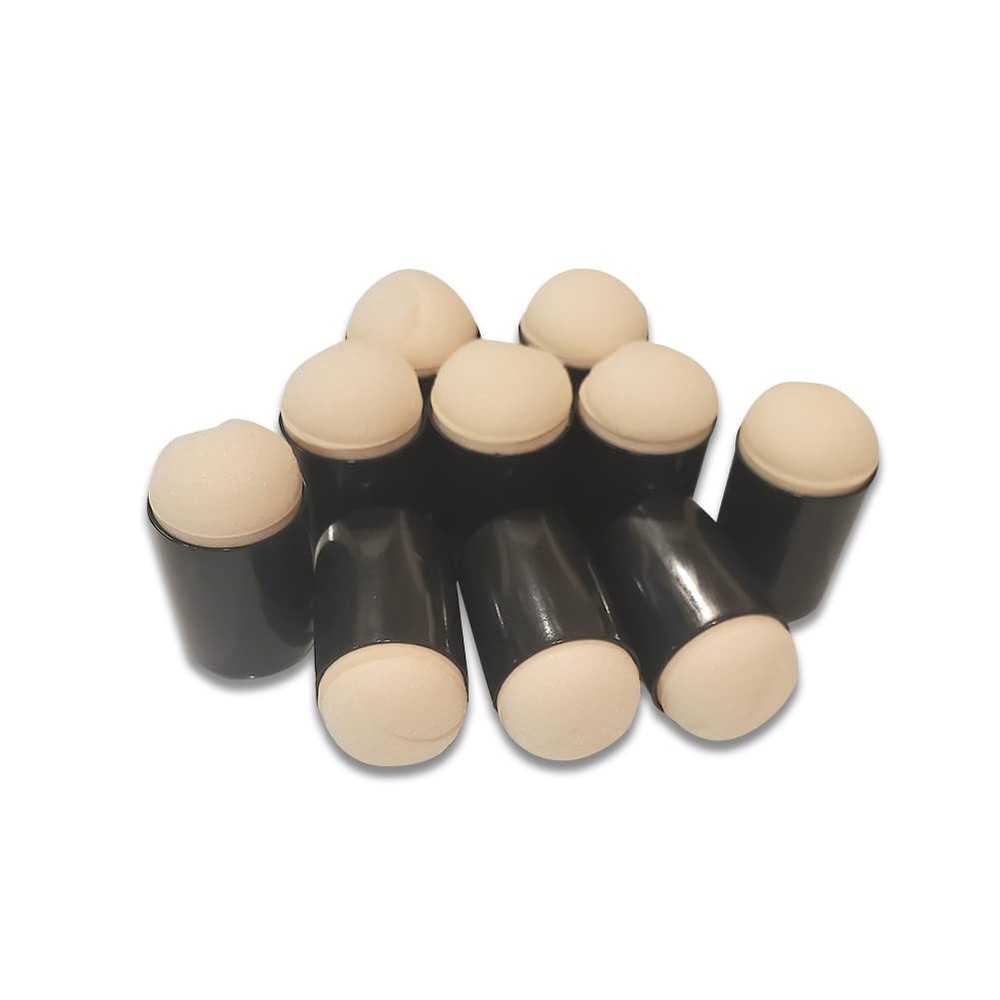 10 PCS Finger Sponge Daubers for Face Painting Makeup Stenciling Crafts