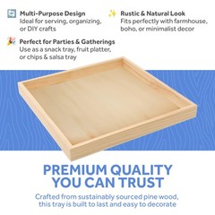 Wood Canvas Cradled 12 x 12 inch, Blank Signs for Painting & Framing|Woodpeckers
