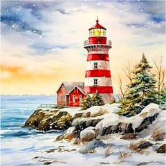 Lighthouse Diamond Painting Kit for Adults – Diamond Art Beginners – DIY Full Di