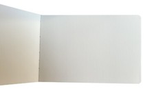 A5 Watercolour Journal Hot Pressed 300gsm 100% Cotton Paper – Linen Fabric Cover