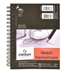 100510850 -Art Artist Series Universal Sketch Pad, 5.5″ x 8.5″ Side Wire