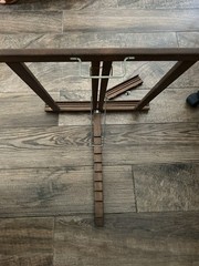 Vtg Anco Bilt Tabletop Easel Wood Stand Art Display