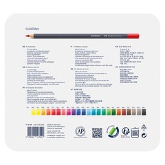 Faber-Castell Goldfaber Colour Pencils Tin Set of 24 Assorted Colours