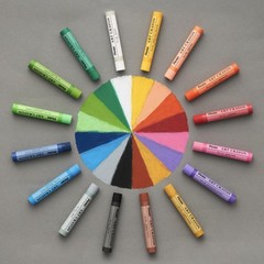 Pentel Crayons Art Crayons 16-Color Set PTAC-16