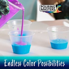 Pouring Masters Baby Blue 64-Ounce Bottle Water-Based Acrylic Pouring Paint
