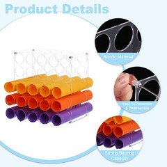 Vinyl Roll Storage Rack, 25 Holes | Aperture 1.97 Inch Vinyl Roll Holder
