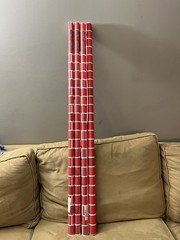 Pacon Fadeless Paper Roll 4ft X 12ft Tu-Tone Brick (0056478) – New!