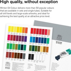 Winton Oil Color, 200ml 6.75-oz Tube, Titanium White