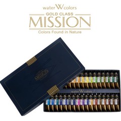 [Only US] Mijello MWC-1534 Mission Gold Class Watercolor Paints 15ml X 34 Color