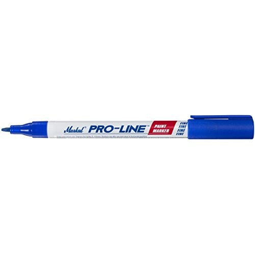Pro Line Blue Marking Pen 12 Pack Fine Micro Tips Lightweight Precision Markers