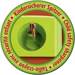 Portable Woody Sharpener for Extra Thick Pencils – Durable & Child-Safe Solution