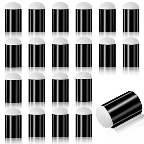 20 Pcs Finger Sponge Daubers for Stenciling Painting Ink Crafts Scrapbooking