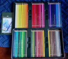 Faber-Castel 110060 Polychromos Colored Pencil Set In Metal Tin, 60 Pieces