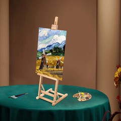 Foldable Art Painting Holder Stand Adjustment Angle H-shape Frame For Gallery