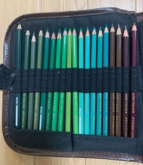 Faber-Castell watercolor colored pencils 48 color set