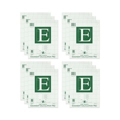 Roaring Spring Engineering Pad, 8.5″ x 11″, 200 Sheets 15# Green Paper, 5×5 P…