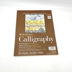 Strathmore Bee Paper Calligraphy Practice Pad Set 8.5×11 9×12 100 Sheets Total