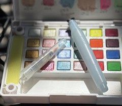 2 Fer:Sakura Koi Watercolor Sets: #1 30 pc. Traditional Set #2 30 Metallic Set