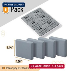 Mr. Pen- Kneaded Eraser, 6 Pack, Grey, Kneaded Erasers for Artists, Art Eraser,