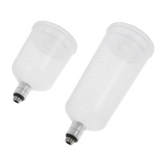 2 Count Replaceable Airbrush Cup Spray Paint Container Mixing Cups