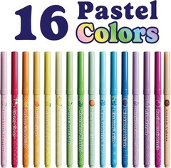 Pastel Smarkers 16 Count Washable Scented Markers
