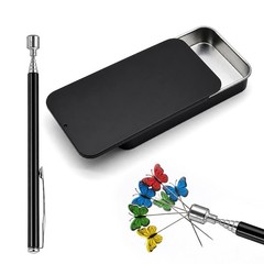 Magnetic Pickup Tool for Sewing Pins and Needles, Telescopic Handle and Metal…