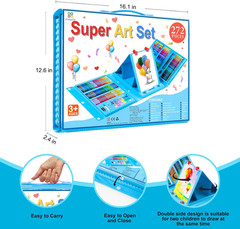 Art Supplies, 272 Pack Art Set Drawing Kit for Girls Boys Teens Artist, Deluxe G