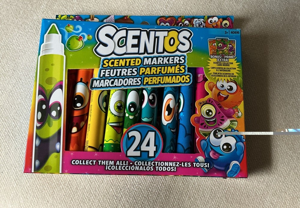 Scentos Scented Markers 24 Colors