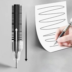 10pcs Needle Tip Gel Ink Pens 0.5mm Smooth Quick-Dry Writing School Office Set