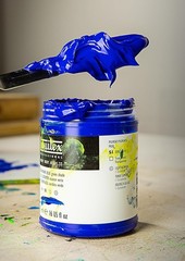 High Viscosity Acrylic Paint, 2oz Tube, Cadmium Yellow Light