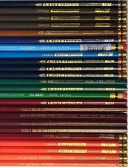 24 Vintage Eagle Prismacolor Verithin Rainbow Lot Berol Chemi-Sealed Sanford Set