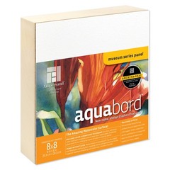 Aquabord | 8” x 8” | 1.5 Cradled Profile | Painting Panel | Highly Absorbent …