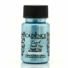 CADENCE Acrylic Paint Dora Metallic | Cool Colors | 50 ml