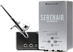 Airbrush Kit, Ambition Series GTS-06, Airbrush & Air Compressor with Air Control