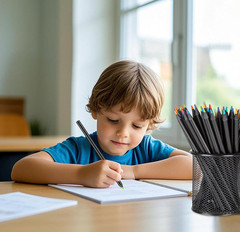 36 Pack Rainbow Colored Pencils, 7 Assorted, Rainbow Pencil for Kids, Colorful W