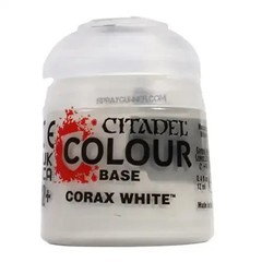 Games Workshop Citadel Colour Base Corax White 12ml Acrylic Base Paint