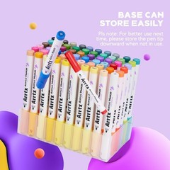 60 Colors Paint Markers Paint Pens Acrylic Paint Pens For Artists Adults Colorin