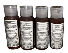 Lot of 4 – 2 Ounce Bottles FolkArt Outdoor Acrylic Paint in Maple Syrup #1618