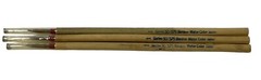 (3) New Vintage Bamboo Watercolor Paint Brushes Series 50/575 Made In Japan